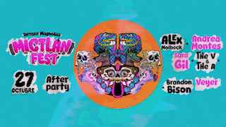 a poster for the mictlan fest which takes place on october 27th