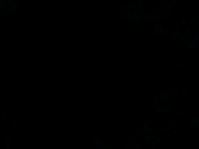 a blue light is coming out of the center of a dark blue background .
