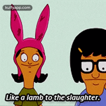 Like A Lamb To The Slaughter..Gif GIF