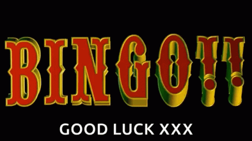 Bingo Good Luck GIF - Bingo Good Luck Triple X GIFs
