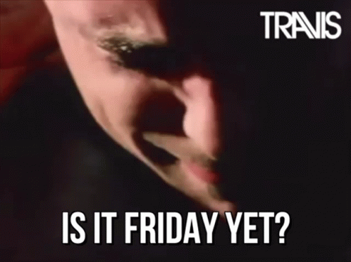 Travis Fran Healy GIF - Travis Fran Healy Friday Yet GIFs