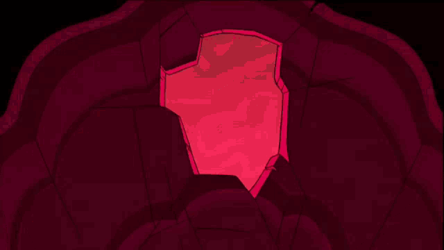 a cartoon character is flying through the air with a pink shield