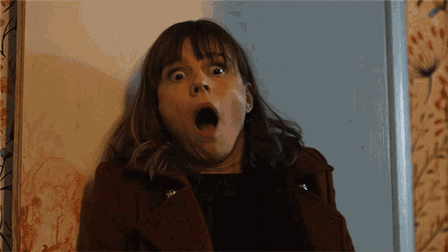 Shocked Kristen Bouchard GIF - Shocked Kristen Bouchard Evil GIFs