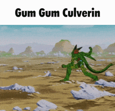 Piccolo Cell GIF - Piccolo Cell Gum Gum Culverin GIFs