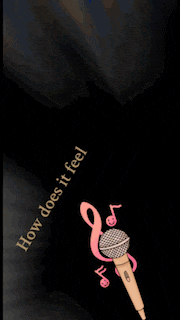 a picture of a microphone with the words how does it feel