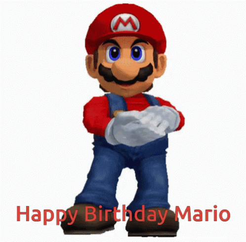 Beatrix Happy Birthday Mario GIF - Beatrix Happy Birthday Mario Clapping GIFs