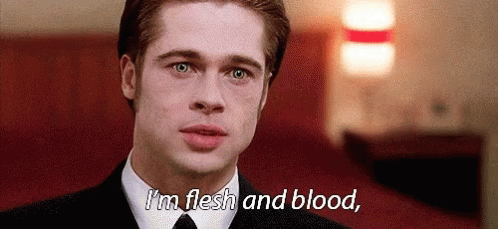 Flesh And Blood Vampire GIF - Flesh And Blood Vampire Brad Pitt GIFs
