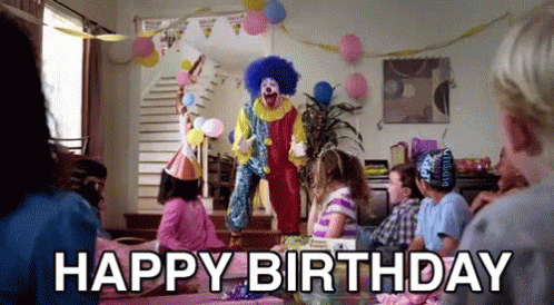 Happy Birthday GIF - Happybirthday Clown GIFs