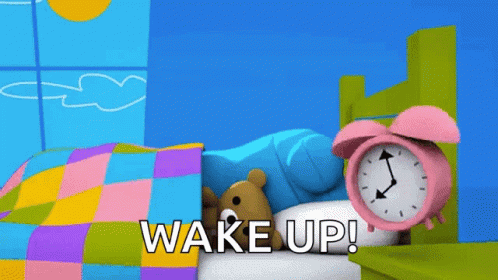 Good Morning Alarm Clock GIF - Good Morning Alarm Clock Alarming GIFs