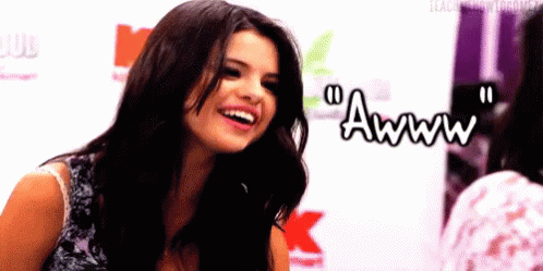 Aww GIF - Selena Gomez Aww GIFs