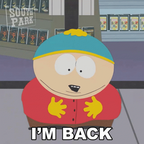 Im Back Eric Cartman GIF - Im Back Eric Cartman South Park GIFs
