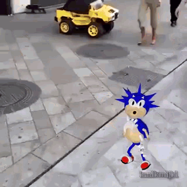 Sonic Lapada Na Larrada GIF - Sonic Lapada Na Larrada True Trailer GIFs