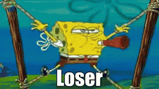 Spongebob Loser GIF - Sponge Bob Loser GIFs