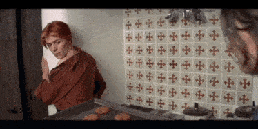 David Bowie Cookies GIF - David Bowie Cookies Candy Clark GIFs