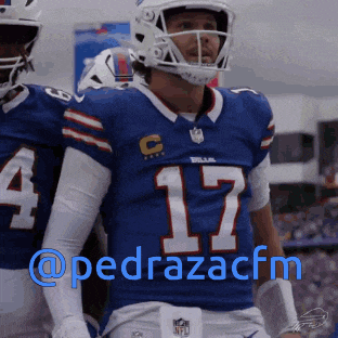a football player with the number 17 on his shirt