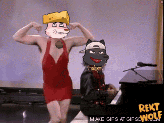 Rekt Wolf Crypto Nft GIF
