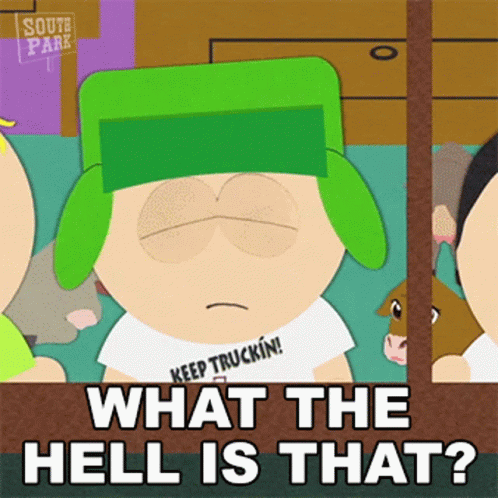What The Hell Is That Kyle Broflovski GIF - What The Hell Is That Kyle Broflovski South Park GIFs