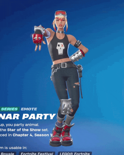 a screenshot of a video game character called nar party