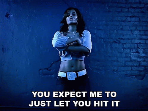 You Expect Me To Just Let You Hit Up Nelly Furtado GIF - You Expect Me To Just Let You Hit Up Nelly Furtado Promiscuous Song GIFs