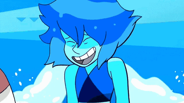Lapis Lazuli Steven Universe GIF - Lapis Lazuli Steven Universe Laugh GIFs