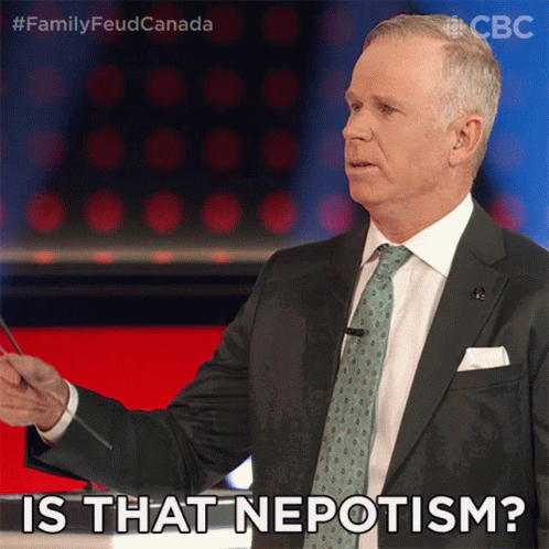 Is That Nepotism Gerry Dee GIF - Is That Nepotism Gerry Dee Family Feud Canada GIFs