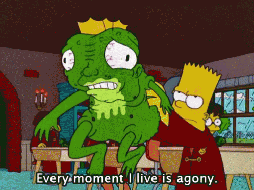 Agony Simpsons GIF - Agony Simpsons GIFs