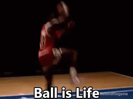 Ball Is Life GIF - Ball Is Life Michael Jordan Basketball GIFs