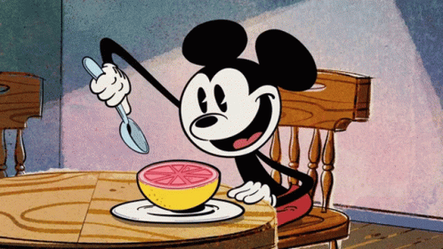 Mickey Mouse Food GIF - Mickey Mouse Food Squirt GIFs