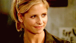 Buffy Bashful GIF - Buffy Bashful Smile GIFs