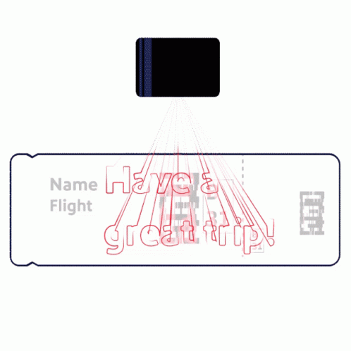 Boarding Pass Scanner GIF - Boarding Pass Scanner GIFs