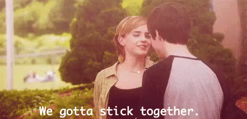 We Gotta Stick Together. GIF - Stick Together We Stick Together Perks Of Being A Wallflower GIFs