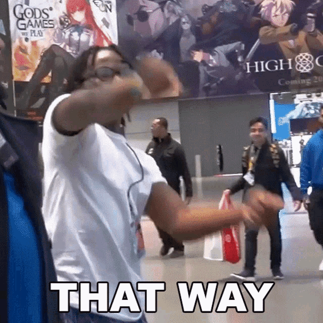 That Way Kanel Joseph GIF - That Way Kanel Joseph That Is The Way GIFs