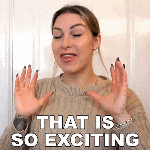 That Is So Exciting Tracy Kiss GIF - That Is So Exciting Tracy Kiss This Is Very Exciting GIFs