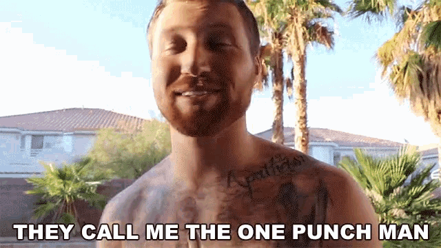 They Call Me The One Punch Man Knock Out GIF - They Call Me The One Punch Man Knock Out Punching GIFs