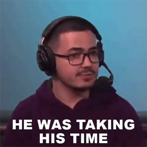 He Was Taking His Time Jacob GIF - He Was Taking His Time Jacob Patience GIFs