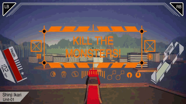 a video game called kill the monsters has a red carpet