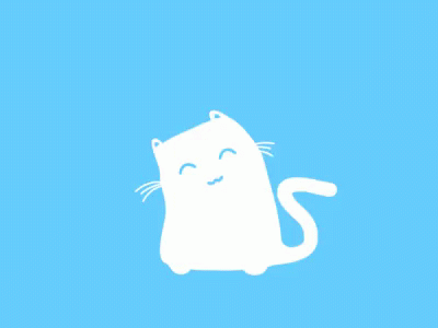 Cat Calm GIF - Cat Calm Blue GIFs