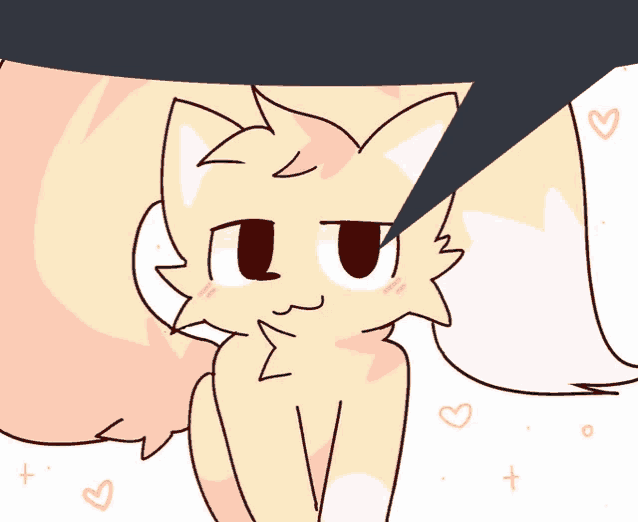 a drawing of a cat with a speech bubble behind it