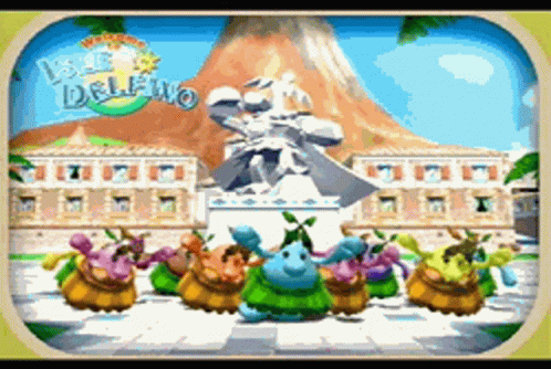 Super Mario Sunshine Piantas GIF - Super Mario Sunshine Piantas Dancing GIFs