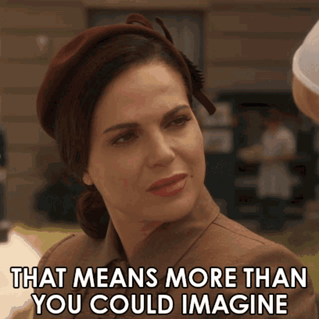 That Means More Than You Could Imagine Rita Castillo GIF