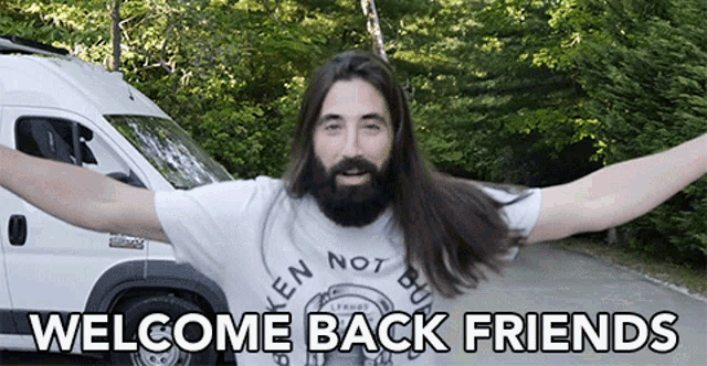 Welcome Back Im Really Excited GIF - Welcome Back Im Really Excited Van Life GIFs