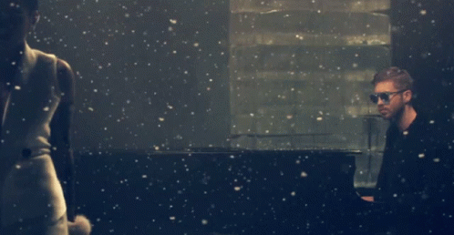 Snowing Calvin Harris GIF - Snowing Calvin Harris Faking It GIFs