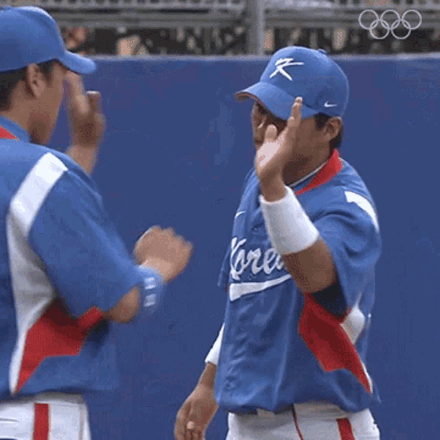 High Five International Olympic Committee GIF