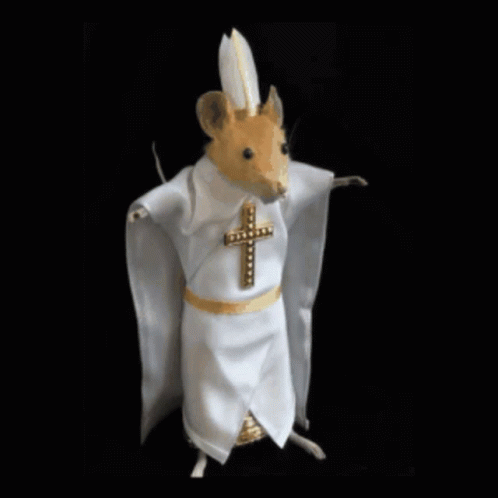 Squishy Pope Rat GIF - Squishy Pope Rat - Discover & Share GIFs