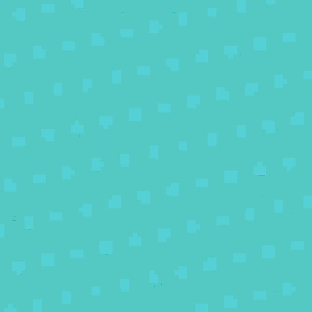 a pixel art easter greeting card with a purple monster and a bunny