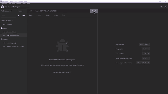 a screenshot of a web page that says ' localhost ' on the top