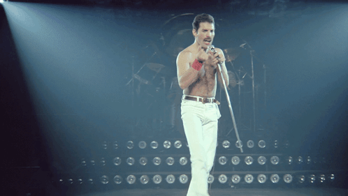 Freddie Mercury Vocal Improvisation GIF - Freddie Mercury Vocal Improvisation Queen GIFs