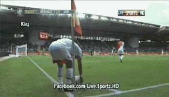 a soccer game is being broadcast on facebook.com