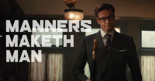 Manners Maketh Man GIF - Manners Maketh Man Colin Firth Movie GIFs