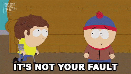 Its Not Your Fault Stan Marsh GIF - Its Not Your Fault Stan Marsh Jimmy Valmer GIFs
